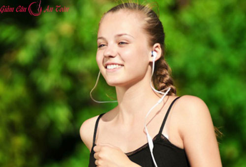 Nghe nhạc trong quá trình động giúp giảm cân nhanh